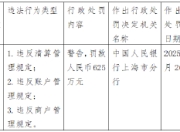 快钱支付被央行罚款625万元：违反三项管理规定